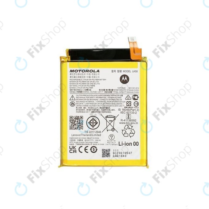 Motorola Moto G60s XT2133 - Akkumulátor LK50 5000mAh - SB18C77773, SB18C77775 Genuine Service Pack
