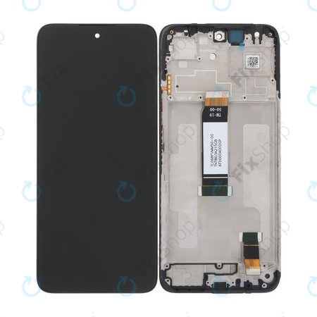 Xiaomi Redmi 13 24049RN28L - LCD Kijelző + Érintőüveg + Keret (Black) TFT