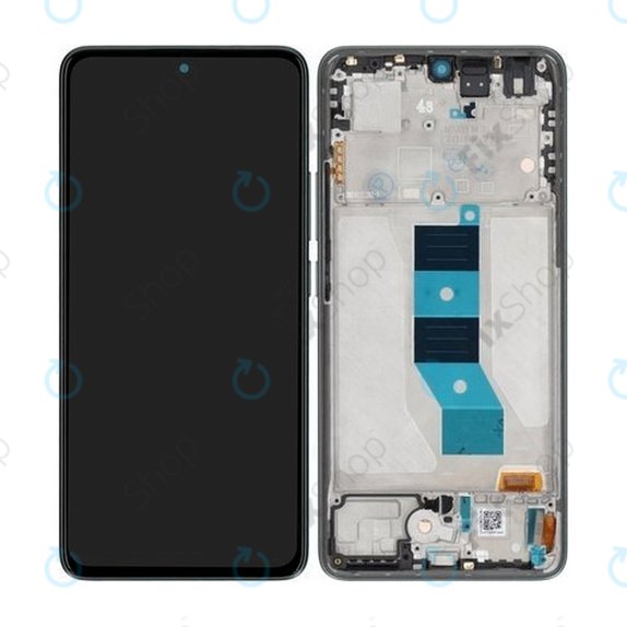 Xiaomi Poco M7 Pro 5G - LCD Kijelző + Érintőüveg + Keret (Green) - 5600060O17P00 Genuine Service Pack
