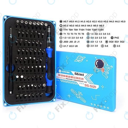 Sunshine SS-5121 - Csavarhúzó Bitkészlettel 66in1