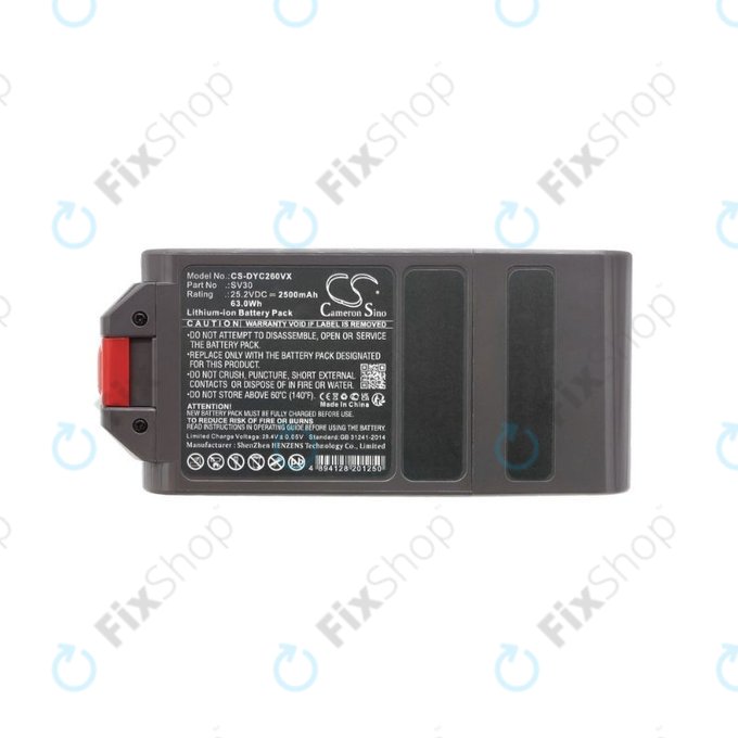 Dyson V12 - Akkumulátor 965470-01 Li-Ion 25.2V 2500mAh HQ