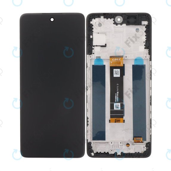 TCL 50 Pro NxtPaper - LCD Kijelző + Érintőüveg + Keret (Matte Black) TFT