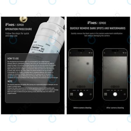 iFixes iS900 - Kameralencse tisztító - 500ml