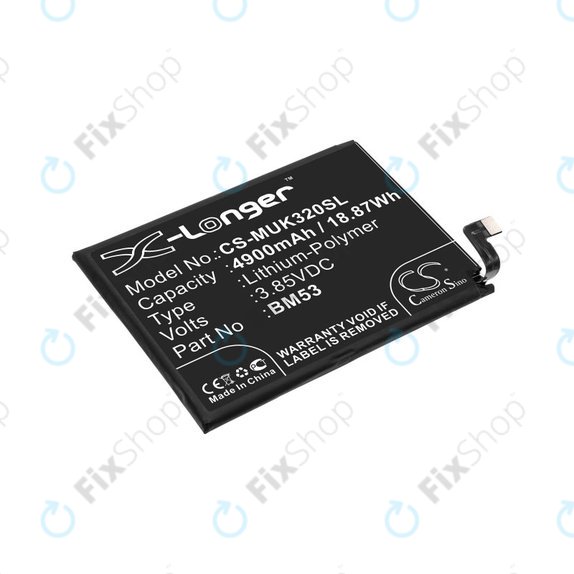 Xiaomi Mi 10T 5G, Mi 10T Pro 5G - Akkumulátor BM53 4900mAh HQ