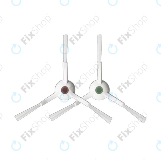 Pótalkatrész készlet (white)Ecovacs T20, T20 Max, T20 Pro (1x Főkefe, 2x Szűrő, 2x Oldalkefe – fehér, 4x Felmosórongy, 2x Porzsák)