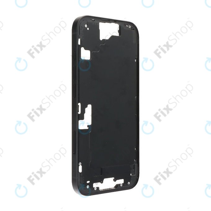 Apple iPhone 16 - Középső keret + Bekapcsoló + hangerő gomb (Black)