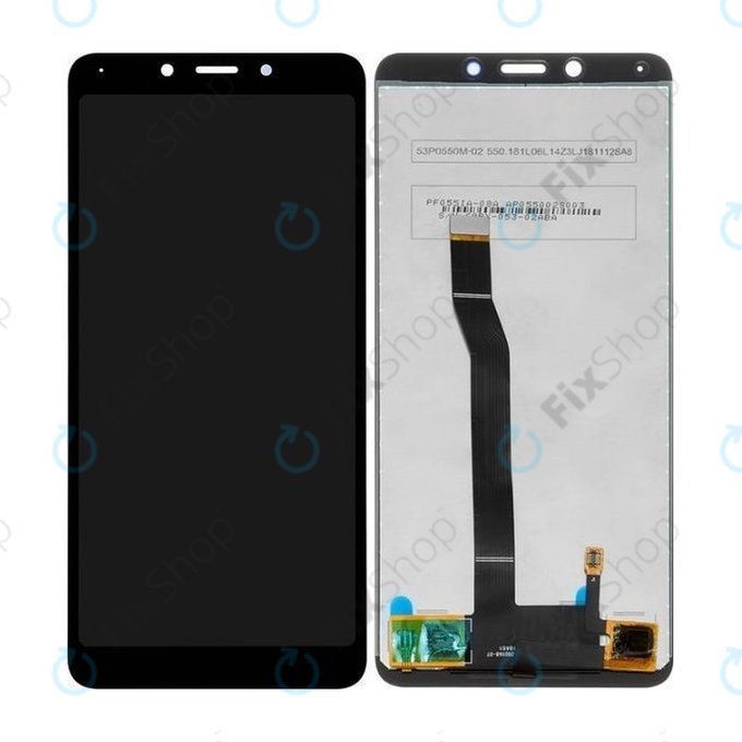Xiaomi Redmi 6, Redmi 6A - LCD Kijelző + Érintőüveg (Black) TFT