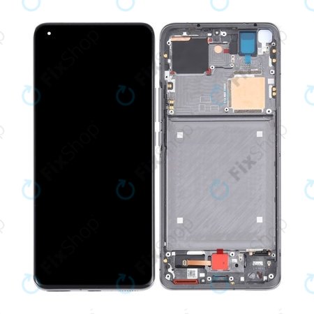 Xiaomi Mi 11 Pro - LCD Kijelző + Érintőüveg + Keret TFT