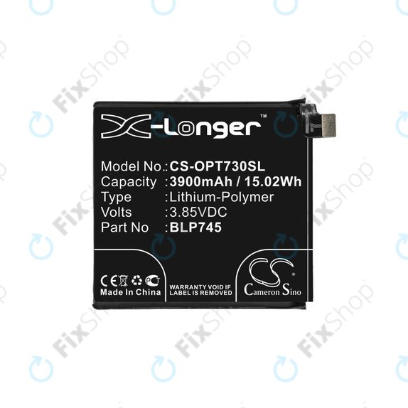 OnePlus 7T Pro - Akkumulátor BLP745 3900mAh HQ