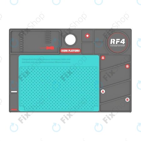 Refox RF4 Work Platform - ESD Antisztatikus Forrasztóalátét