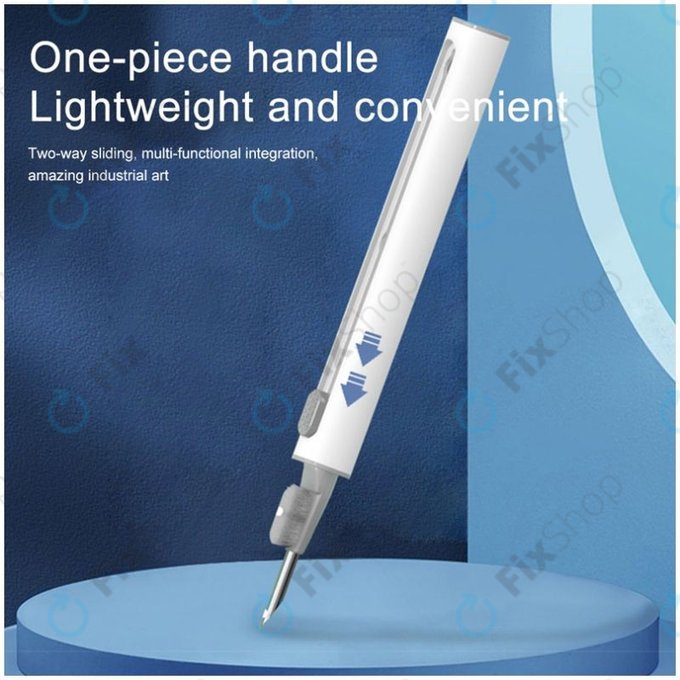 Tisztító Toll Telefon és Fejhallgató Tisztításához (Fehér)