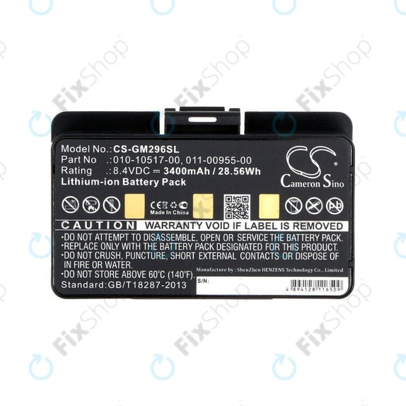 Akkumulátor Garmin GPSMAP, 3400mAh, Li-Ion, 8.4V, 010-10517-00, HQ
