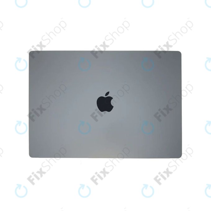 LCD kijelző MacBook Air 13", A3113 (2024), első üveggel és fedéllel, Space Gray, 661-40278, Genuine Apple