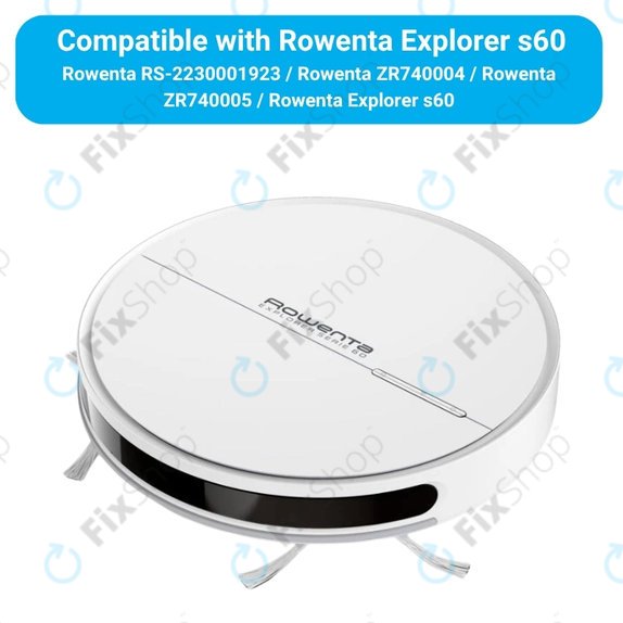 Pótalkatrész készletRowenta Explorer s60 (1x Főkefe, 2x Szűrő, 4x Oldalkefe, 2x Felmosórongy)