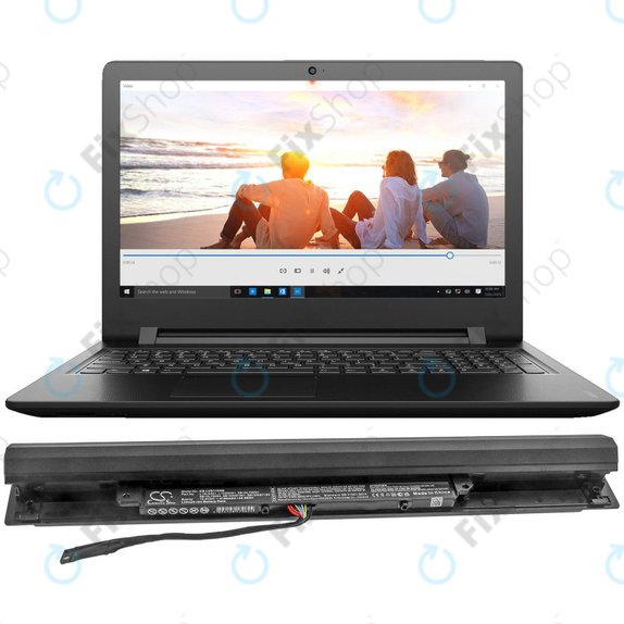 Akkumulátor Lenovo IdeaPad 110-15, 4100mAh, Li-Ion, 10.8V, 5B10L79053, HQ