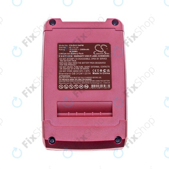 Einhell 18V - Akkumulátor 45.114.36 Li-Ion 18.0V 2000mAH HQ