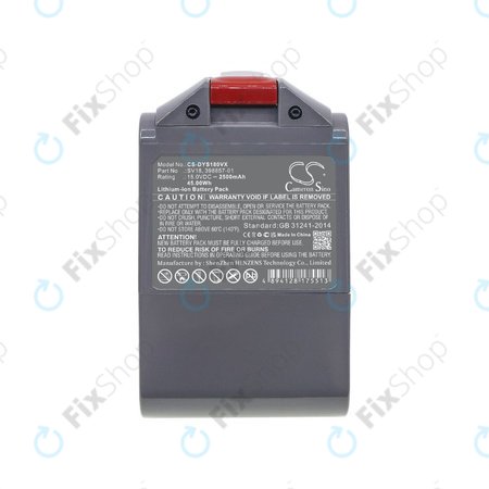 Dyson V-series - Akkumulátor SV18, 398857-01 Li-Ion 18V 2500mAh HQ