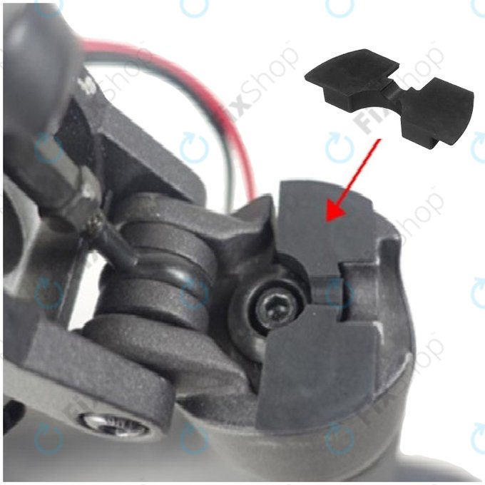 Xiaomi Mi Electric Scooter 1S, 2 M365, Essential, Pro, Pro 2 - Rezgéscsillapítók (Black) - 3db