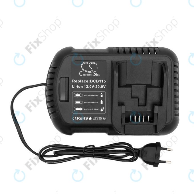 Töltő DeWalt 12-20V, DCB115, HQ