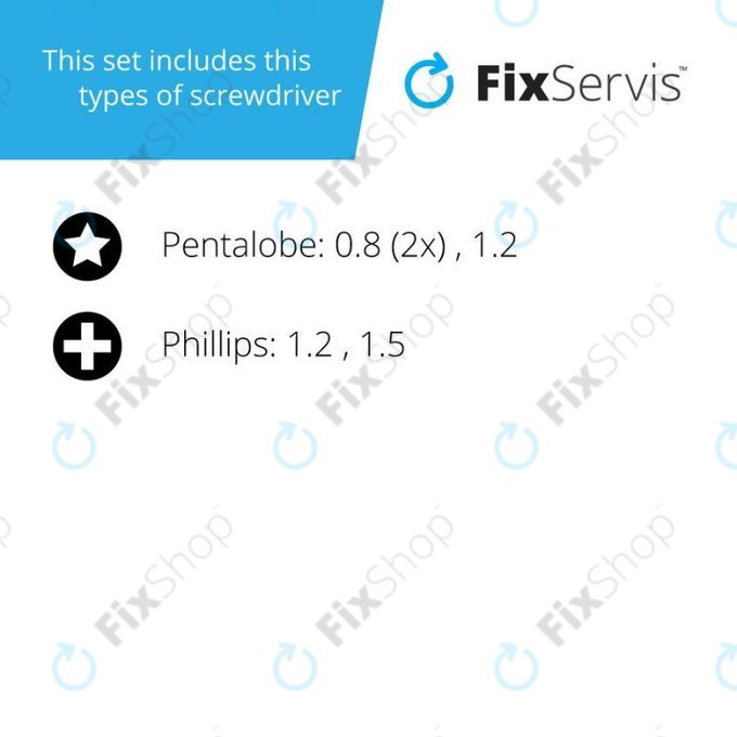 Jakemy JM-8121 - Csavarhúzó Készlet (Apple, Samsung) 5in1