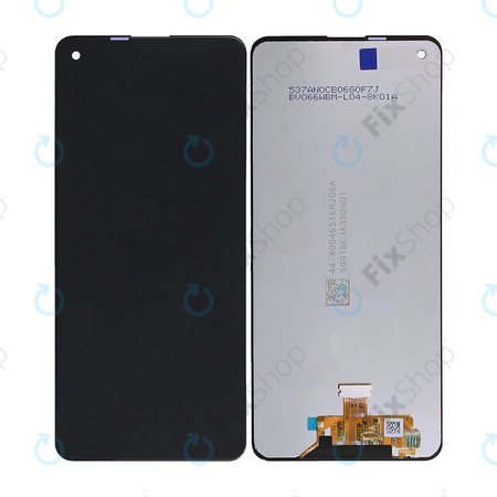 Samsung Galaxy A21s A217F - LCD Kijelző + Érintőüveg - GH96-13759A Genuine Service Pack