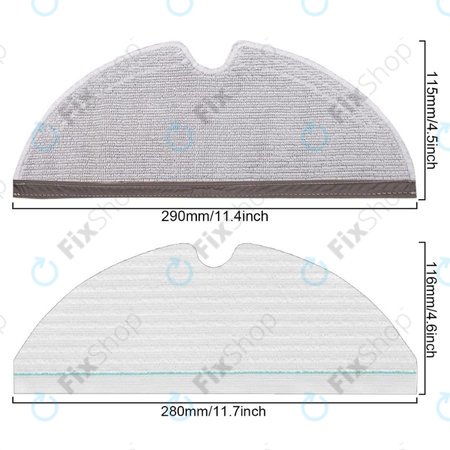 Xiaomi Roborock Q7, Q7+, Q7 Max, Q7 Max+, T8 - Kiegészítő Készlet (Fehér)