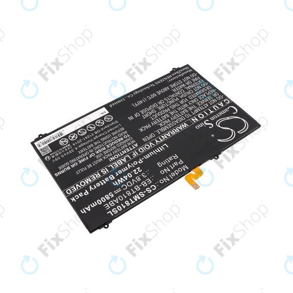 Akkumulátor Samsung Galaxy Tab S2, 5800mAh, Li-Pol, 3.8V, EB-BT810ABE, HQ