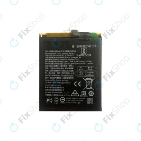 Nokia 8.1 (Nokia X7) - Akkumulátor 20PNX0W0004, HE362, HE363 3500mAh