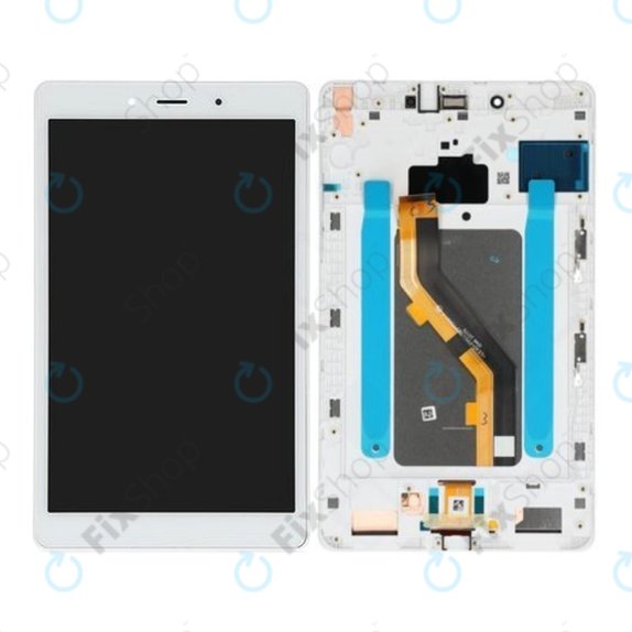 Samsung Galaxy Tab A 8.0 (2019) - LCD Kijelző + Érintőüveg (Silver Gray) - GH81-17179A Genuine Service Pack