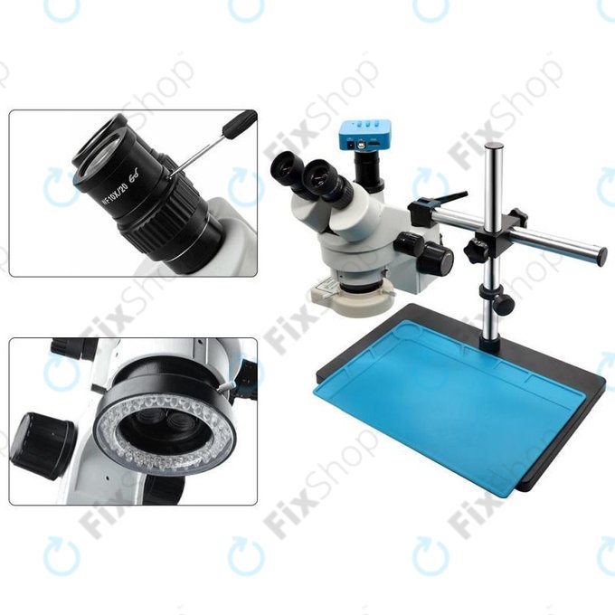 Mikroszkóp FX604 - 16MP Kamera, HDMI