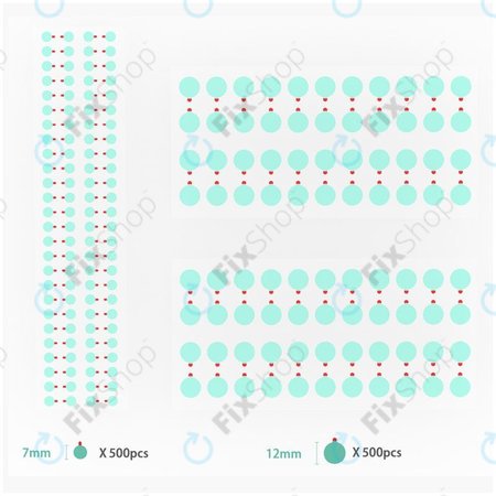 2UUL Phone Camera Protective Sticker (1000db)