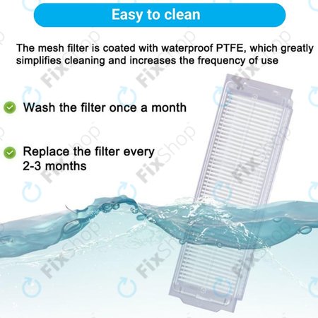 Xiaomi Mi Robot Vacuum Mop Pro (P), 2 Lite, 2 Pro, 2S, 3C, Viomi V2 Pro, V3, SE - HEPA Porszűrő (2db)