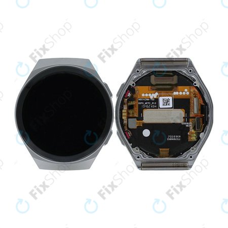 Huawei Watch GT2e Hector-B19R - LCD Kijelző + Érintőüveg + Keret (Mint Green) - 02353MSM