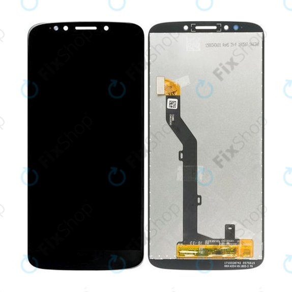 Motorola Moto G6 Play XT1922 - LCD Kijelző + Érintőüveg (Black) TFT