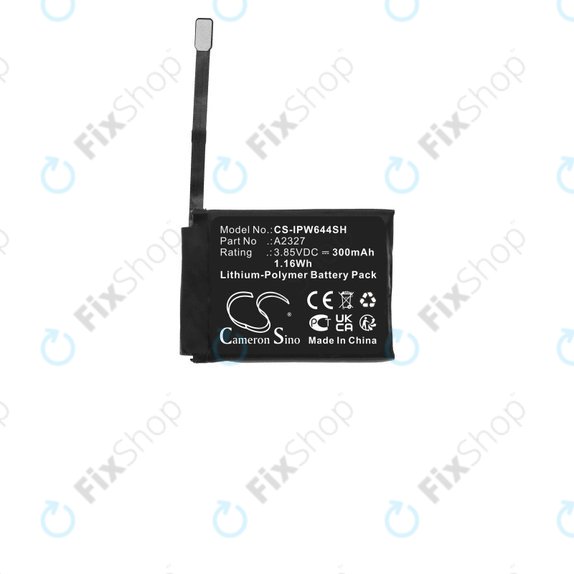 Apple Watch Series 6 44mm - Akkumulátor A2327 300mAh HQ