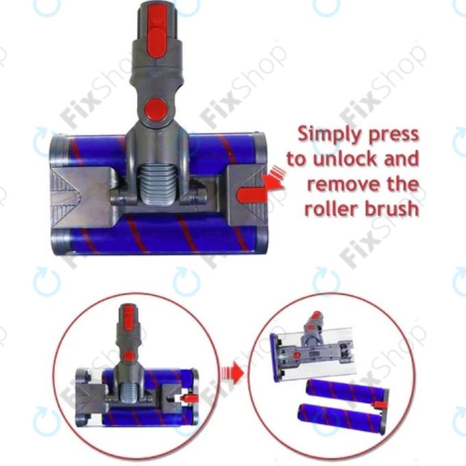 Dyson V-series, Outsize - Dupla Görgős Padlófúvóka