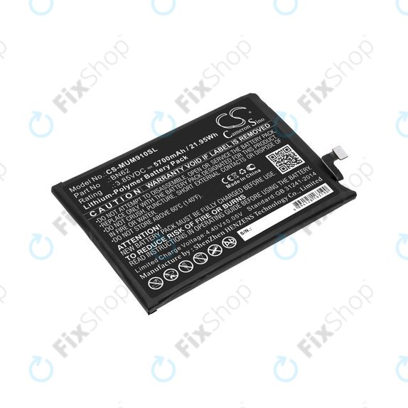 Xiaomi Redmi 9T - Akkumulátor BN62 5700mAh HQ