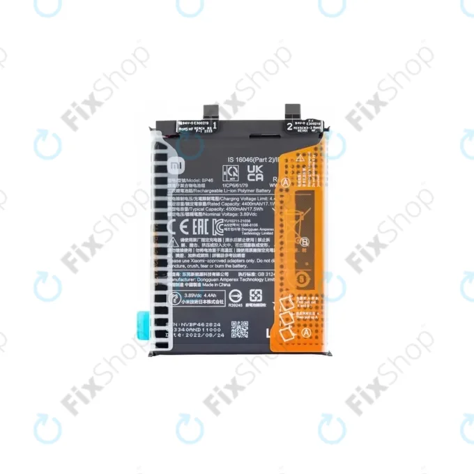 Xiaomi 12, 12X - Akkumulátor BP46 4500mAh - 460200009C1G Genuine Service Pack