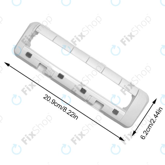 Xiaomi Dreame L20 Ultra, X20 Pro, X20 Plus - Kefevédő Fedél (Fehér)