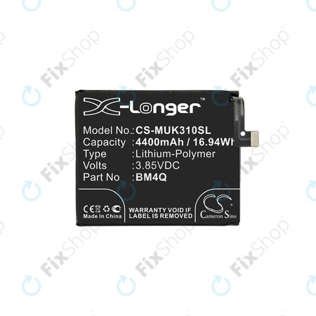 Xiaomi Pocophone F2 Pro - Akkumulátor BM4Q 4400mAh HQ