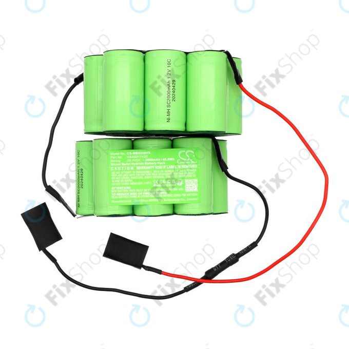 Akkumulátor Bosch BBBH 22042, BBH 22042/01, 2000mAh, Ni-MH, 20.4V, VXAS011V20, HQ