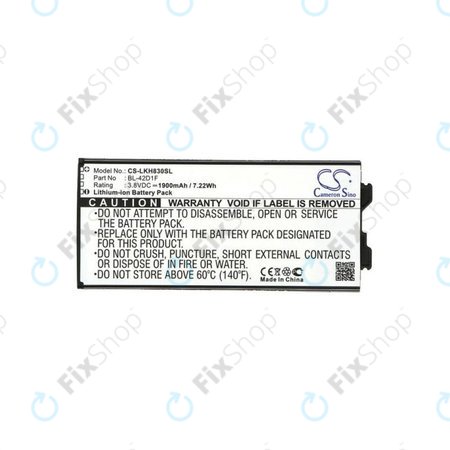 LG G5 H850 - Akkumulátor BL-42D1F 1900mAh HQ