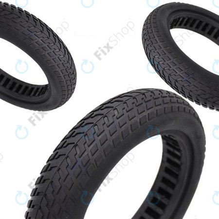Xiaomi Mi Electric Scooter 1S, 2 M365, Essential, Pro, Pro 2 - Tartós Tömör Tömlő Nélküli Gumiabroncs (Black)