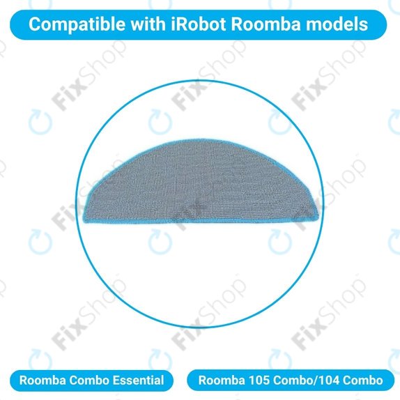 Felmosórongy, 2 db iRobot Roomba Combo Essential, Roomba 105 Combo, 104 Combo
