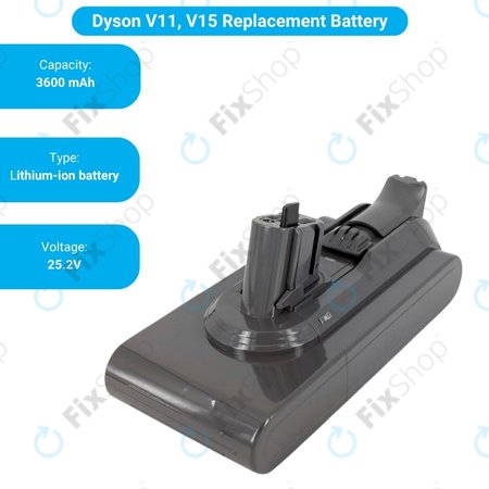 Dyson V11, V15, V15s, Outsize - Akkumulátor SV15, SV18, 970938-01 Li-Ion 25.2V 3600mAh