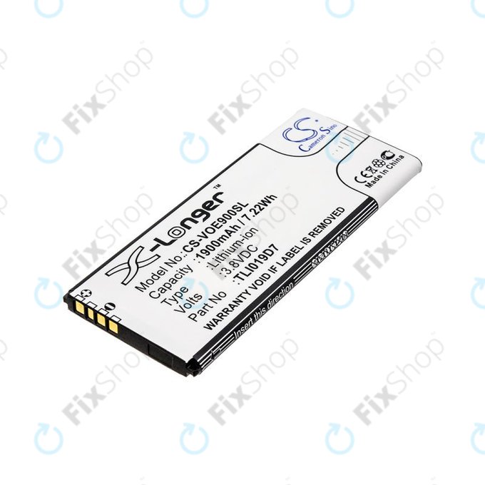 Akkumulátor Alcatel 1 Dual Sim, TCL 5033, Vodafone VFD, Telstra, 1900mAh, Li-Ion, 3.8V, TLI019D7, HQ