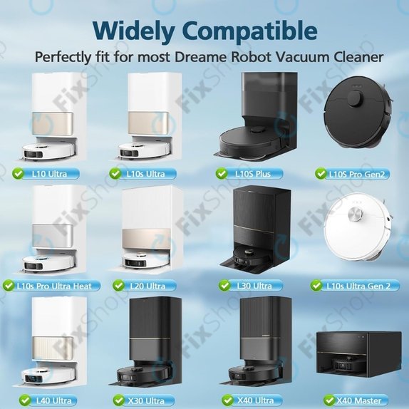 Felmosórongy, 2 db Xiaomi Dreame X40 Ultra, L40 Ultra, L10s Ultra, Pro Gen2, Mova E30 Ultra
