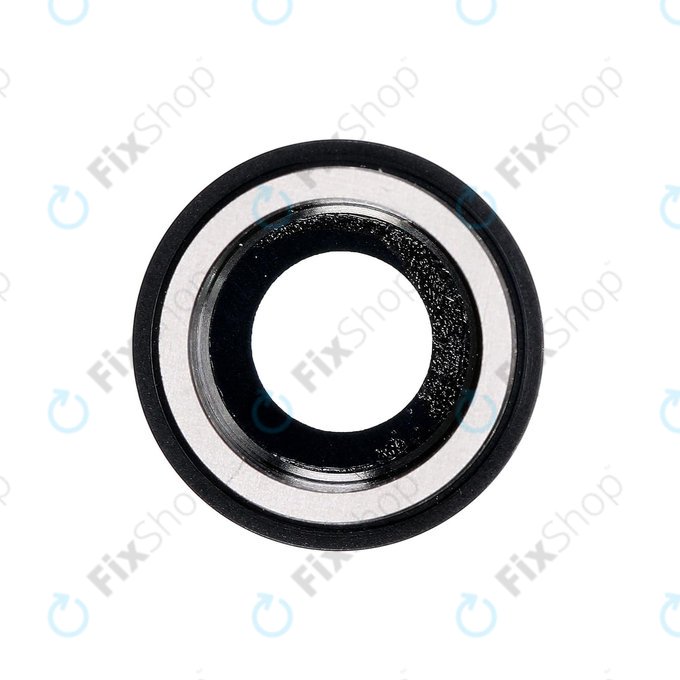 Apple iPhone XR - Visszapillantó Üveg Kerettel (Black)