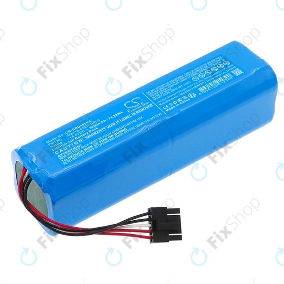 Xiaomi Dreame Bot X30 Ultra, X40 Ultra, X40 Pro Ultra, L30 Ultra, D10s Plus - Akkumulátor R2416-4S2P-HPLS 14.4V Li-Ion 5200mAh HQ