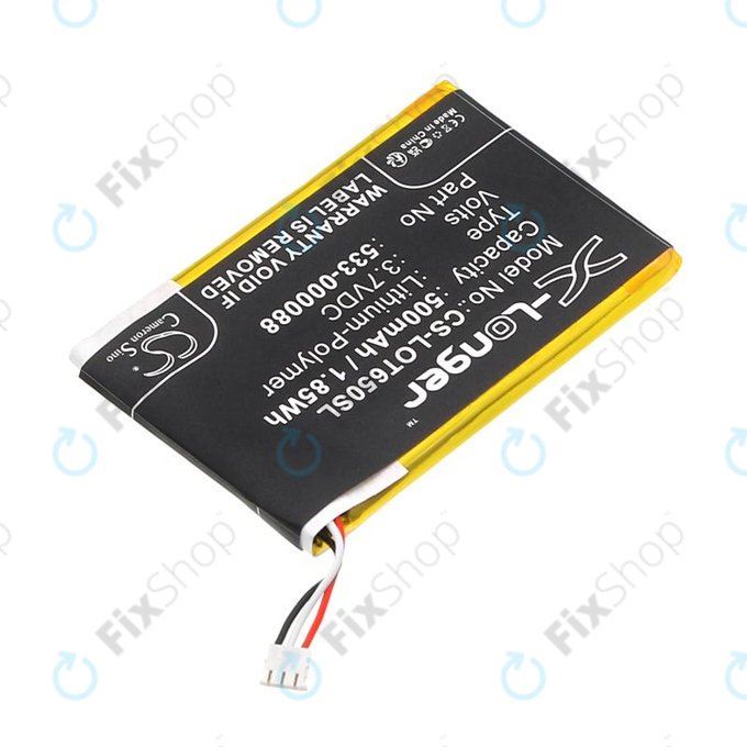 Akkumulátor Logitech Mx Master, 500mAh, Li-Pol, 3.7V, 533-000088, HB303450, HQ